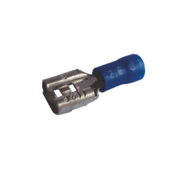 TERM ISOL FEMEA AZ P/CABO 1,10 - 2,60MM² / 16 - 14 AWG