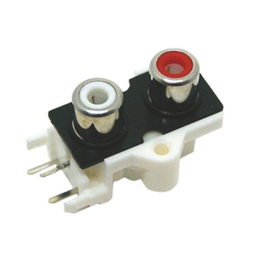 TOMADA RCA AV2-8,4-9 BR/VM T-VM VERTICAL