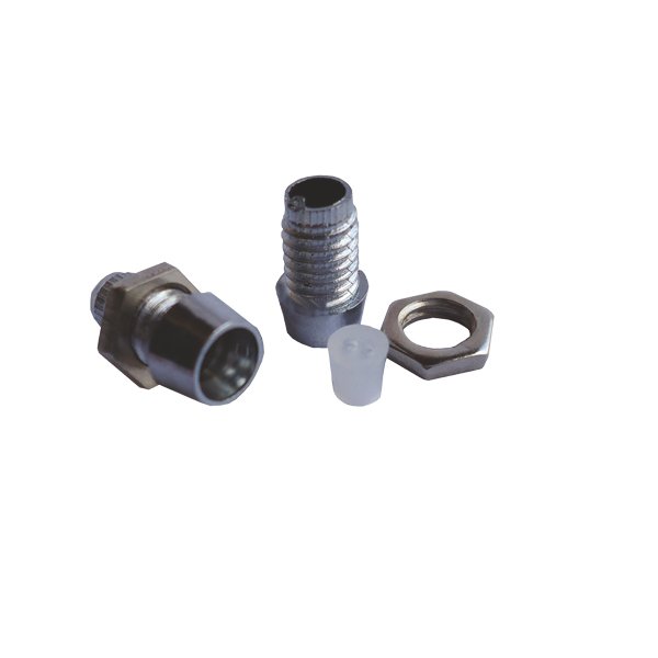 SUPORTE P/ LED 3MM CROMADO
