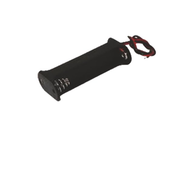 SUPORTE P/2 PILHAS PALITOS AAA PT