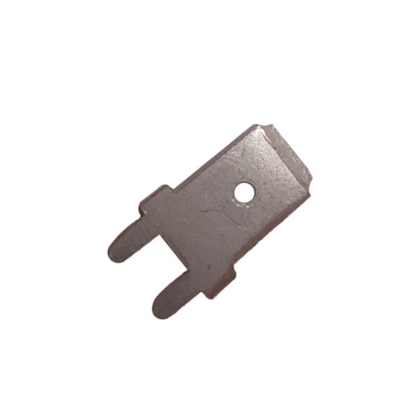 TERM. MACHO 6,3MM FASTON PLACA CI 180º BAIXO