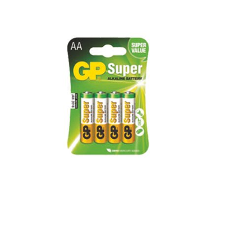 PILHA ALCALINA AA 1,5V MARCA.GP