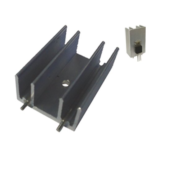 DISSIP. AL PERFIL 27,6 ESP. 15,6 X ALT. 38 C/PINO FNT002 38MM TO220/DM809